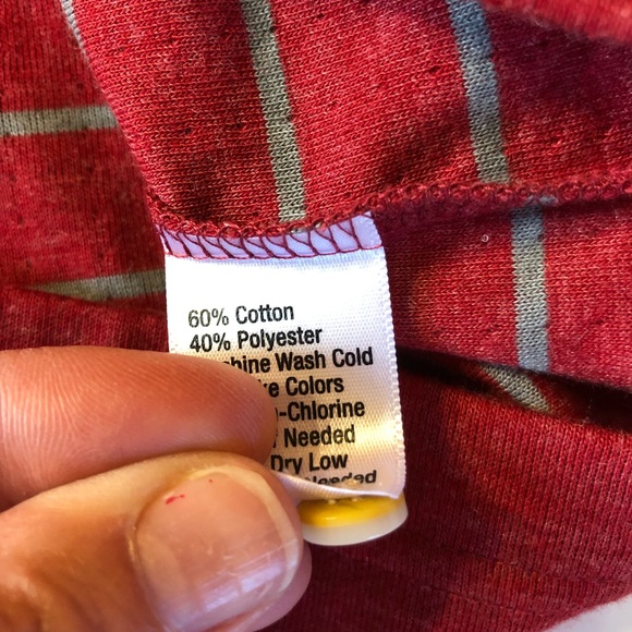 Crown & Ivy Red long Sleeve Knit Top - Picture 4 of 5